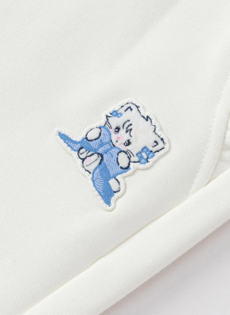 Balabala White Kids Girls Knitted trousers for Women | Best Price UAE